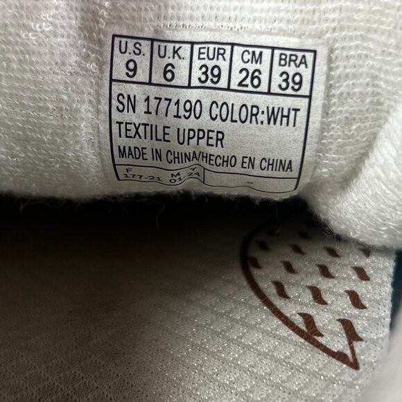 Skechers Arch Fit Arcade Womens 9 Sneakers White Canvas Rose Gold Meet Ya There - Picture 2 of 14